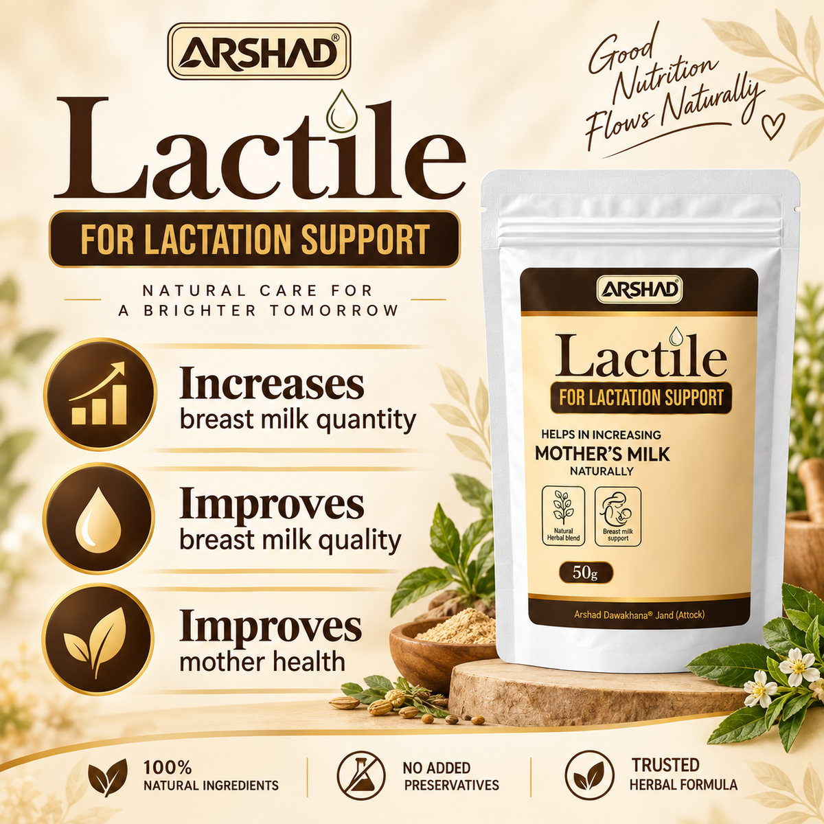 Lactile Powder
